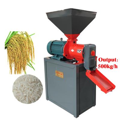 China Wholesale Price 500kg/h Hotels Engine High Quality Gasoline Mini Rice Milling Machine for sale