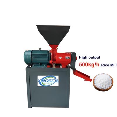 China Hotels Sichuan Factory Rice Mill Rice Mill Plant Rice Mill Equipment With 500kg/h Output for sale