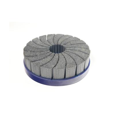 China Disc abrasive nylon industrial brush for deburring YP00030 for sale