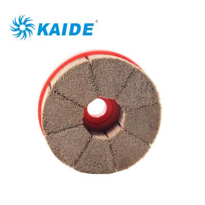 China 2020 Best Selling Silicon Carbide Wire Disc Cleaning Abrasive Brush For Polishing for sale