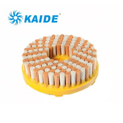 China Cleaning Most Advantage Tool Aluminum Oxide Wire Abrasive Disc Grinding Industrial Brush for sale