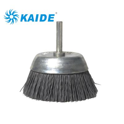 China China Supplier Newest Abrasive Nylon Cup Cleaning Drill Brushes For Cleaning for sale