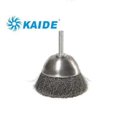 China China Hot Sale Stainless Steel Wire Cup Grinding Brush With Fixed Leg For Polishing for sale