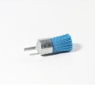 China 2020 New End Circular Cleaning Wire Brush Nylon Abrasive for sale