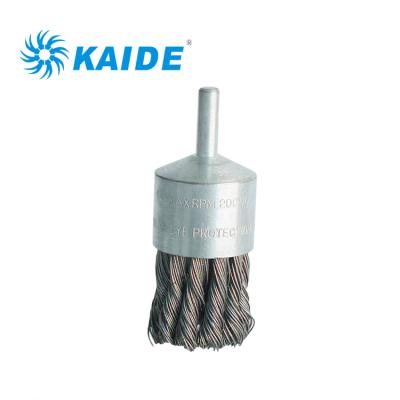 China China POLISHING Factory Polishing Stainless Steel Knot Wire Twisted End Brushes for Sanding Wood for sale