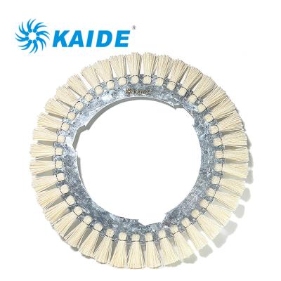 China High Efficient Cleaning Slice Mounted Combo Industrial Roller Brush For Cleaning for sale