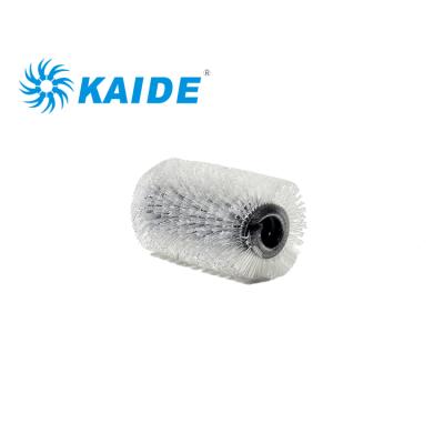 China Professional Industrial POLISHING Brush For Machine Turning Clean Transparent Nylon Brush Roller for sale