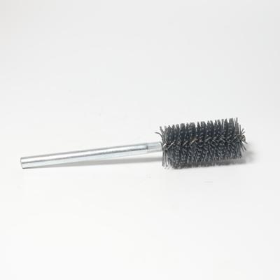 China Double spiral tube pipe cleaning brush for metal hole deburring for sale