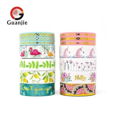 China Waterproof Custom Design DIY Washi Tape for sale