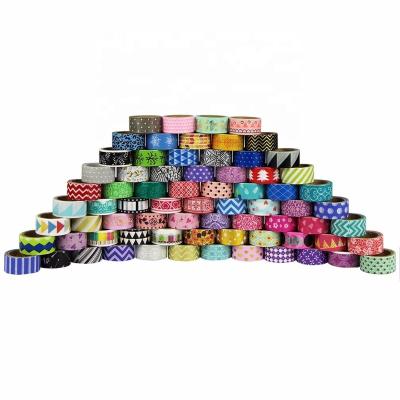 China Wholesale custom printed waterproof CMYK washi tape for sale