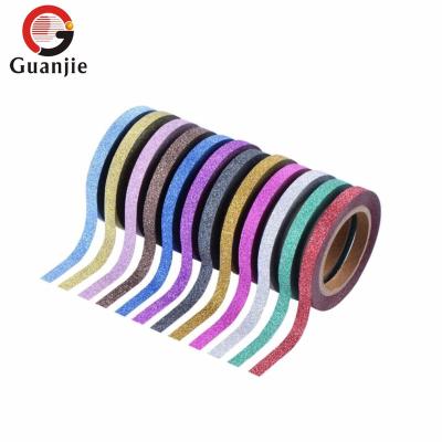 China Waterproof Glitter Tape Custom Make Washi Tape for sale