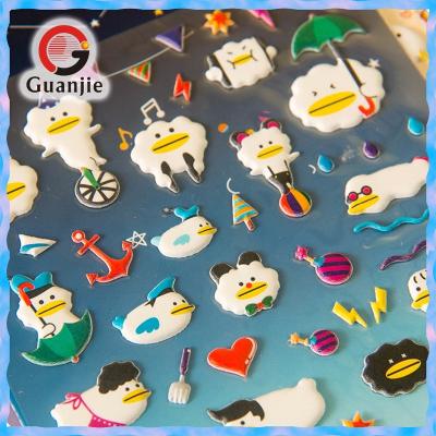 China Waterproof+Eco-friendly New Product Fashion Custom Bubble Stickers / Adhesive Promotional Bubble Labels for sale