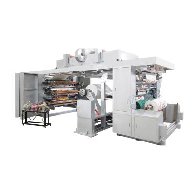 China food & Beverage factory flexo printing machine good quality automatic roll to roll for paper bag for sale