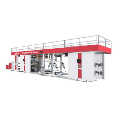 China Flexible Package Printing High Speed ​​Flexographic Machine 8 Colors Printing For PP Woven Bag for sale