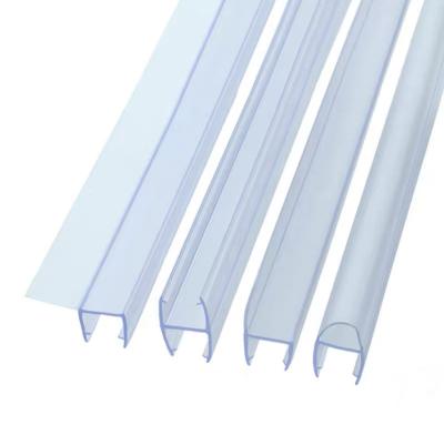 China Modern HP PVC waterproof rubber glass shower door seal strip High quality PVC sealing strip for sale