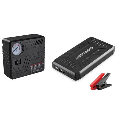 China Portable 6000mAh Touring Car 12V Car Jump Starter with 150psi Air Compressor for sale