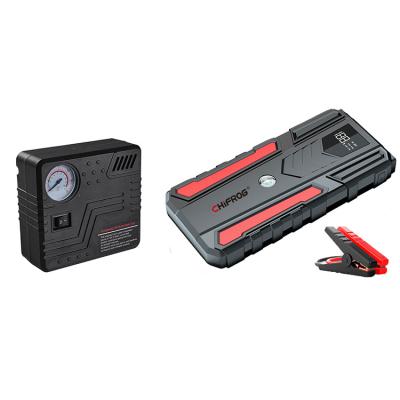 China Compass Chifrog PS-D26 Power Bank Jump Start Car Battery Jump Starter and Tire Inflator for sale