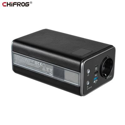 China Type C CHIFROG High Power 40000mAh Rechargeable Home Power Station Outdoor for sale