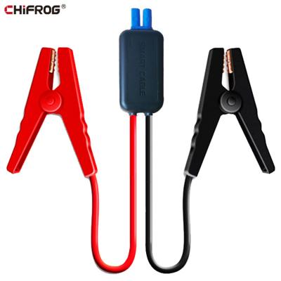 China CHIFROG Jump Starter Reverse Polarity Protections MOS 800A Smart Car Jump Start Battery Cable With Clamp Black Jump Initiator Jumper Cables for sale