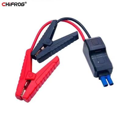 China CHIFROG Jump Starter Knocked Down Relay 600A Polarity Protections 20cm 0.18kg Car Jumper Cable Battery Charger Black Smart Jump Starter for sale