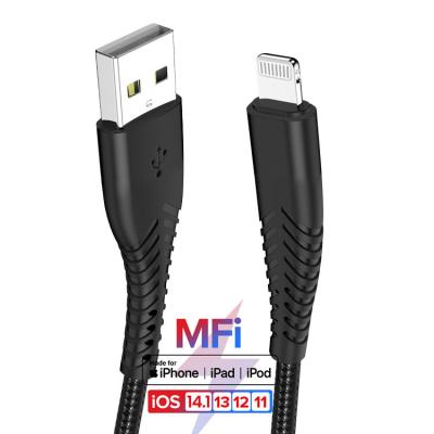 China Camera Hot Sale C89 MFI Certified Ignition Cable Data Cable Sync Data For Apple iPhone 12 Macbook PD 18W Fast Charging Ignition Cable for sale