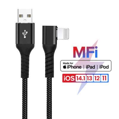 China MFI Certified Mobile Phone For Apple iPhone Cable mfi Lighting Strong USB Fast Charging Cable For Apple Angel MFi C Cable To Light Cabo for sale