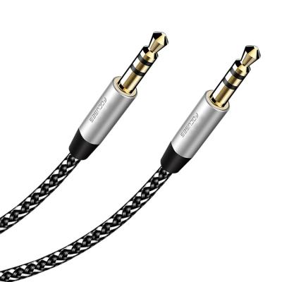 China 1M 2M 3M Male cables audio homes to aux cable. of male USB for the aux cable. Car Headphone Home Theater Audio Nylon Braided for sale