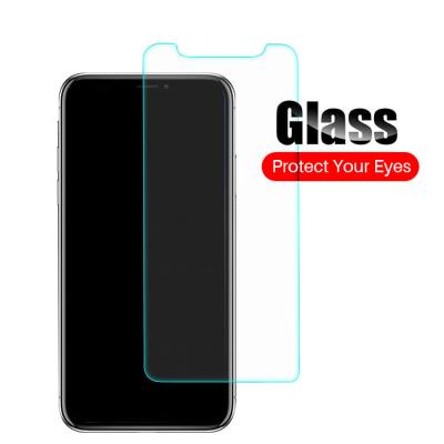 China Wholesale Promotion Factory Price Anti Blue Ray Anti Scratch 2.5D 0.33mm Blue Light For iPhone 12 Tempered Glass Screen Protector for sale