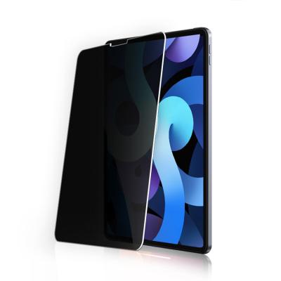 China Privacy Bubble Free Anti Spy 9H 2.5D Tempered Glass For iPad Pro Mini Air 2020 7.9 10.2 11 12.9 Inch Privacy Screen Protector for sale