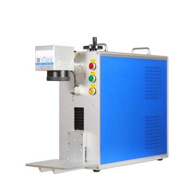 China 3D New fiber laser marking machine metal stainless steel cola plastic ceramic laser engraving word small laser engraving machine for sale