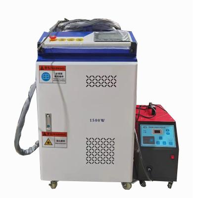 China Metal Surface Cleaning Handheld dual-use laser cleaning machine 1000w 1500w 2000w mobile laser cleaning machine for sale