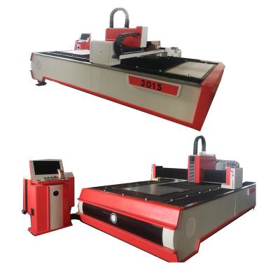 China Automated Loading 3015 cutting machine small desktop  steel sheet metalfiberfiber laser cutting machine price 3000w for sale