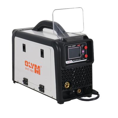 China Wire Feeder Aluminum welding machine mig315 second guarantee welder 220V auto repair small carbon dioxide gas shielded welder for sale