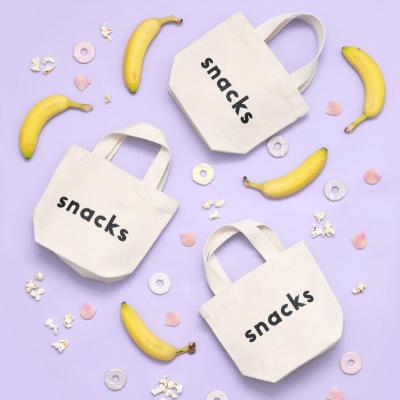 China Tote Bag Children's Eco Friendly Mini Bag Snacks Canvas Bag Child Beach Snacks B033 Cute Handled Child Busy Funny Pocket for sale