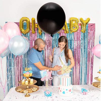 China Party Decoration S0223 Boy Or Girl Gender Reveal Party Decoration Kit 80pc Set Baby Shower Foil Balloon Decoration A Gender Reveal Party Supplies for sale