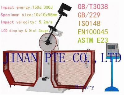 China JBS 300 Impact Test Machine - Pendulum Charpy Impact Testers up to 300 Joules for sale