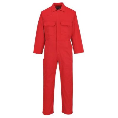 China Cotton Solid Color Work Suit Coverall Safety Clothing Uniform Construction Work Clothes for sale