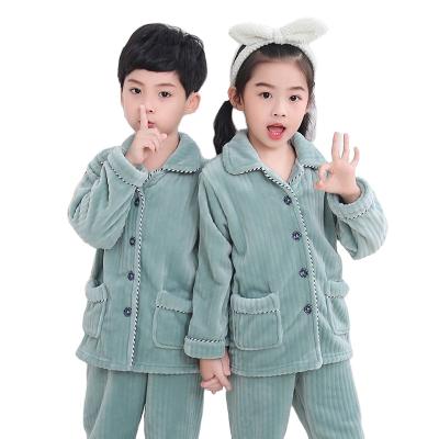 China Fashion Ladies Winter Thermal Pajamas Set Plush Pajamas For Whole Family for sale