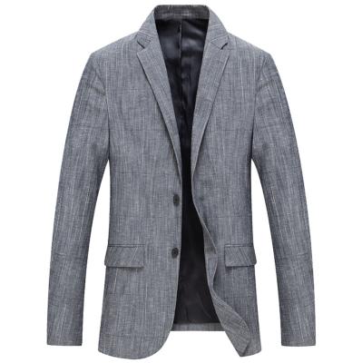 China Plus Size Mens Fashion Brand Blazer Suit Casual Jacket Solid Male Blazers for sale