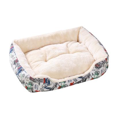 China Hot Selling Sustainable Pet Bed Warmer Non Slip Dog Dog Bed Cheap Cat Beds for sale