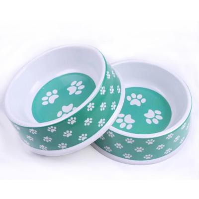 China Wholesale China Viable New Design Thicken Melamine Pet Bowls / Dog Bowl for sale