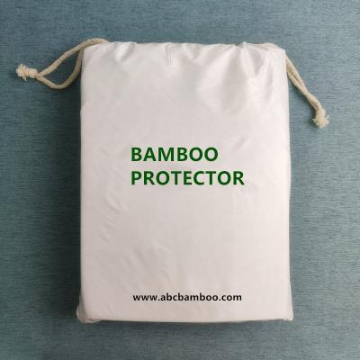 China 100% Waterproof Hypoallergenic Waterproof Bamboo Mattress Protector Terry Waterproof Mattress for sale