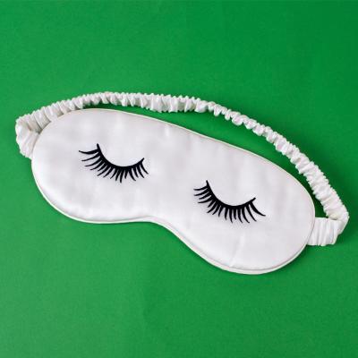 China Popular Anti-Wrinkle Eyemask Women 100% 22mm Pink Mulberry Silk for sale