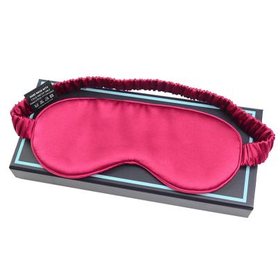 China 2020 Anti-Wrinkle Amazon Slip Sleeping Eye Mask Mulberry Silk Sleep Silk Eye Mask 100% Luxury Silk Eyemask for sale