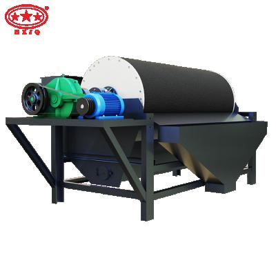 China Building Material Shops 30TPH Wet Drum Magnetic Separator Used For Magnetite Minerals for sale