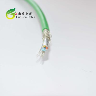 China Connecting Cables For Fields Lower Price 4 Different Industrial Core 2 Pair Twisted Pair Oil Resistance Cable For Robot for sale