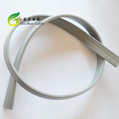 China Machinery Equipment Best Price Bare Copper Network Elevator Travel Flat Cable for sale