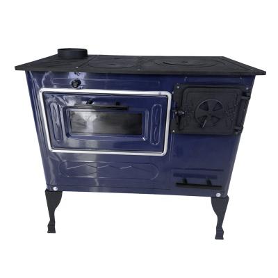 China Stove Cast Iron Firewood Burning Stove With Furnace Household Furnace Stove for sale