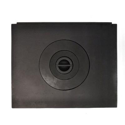 China Wood Burning Cast Iron Part Cast Iron Stove Chimney Cooking Plate Top Cast Iron Stove Top for sale