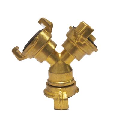 China High quality geka cooper quick connector brass pipe coupling for square tube equal for sale